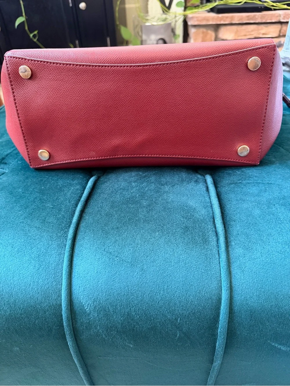 Michael Kors Burgundy Voyager Tote